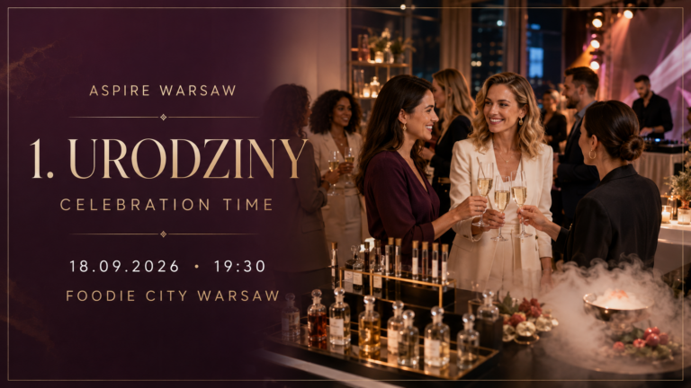 1. urodziny Aspire Warsaw – 18 września 2026 w Foodie City Warsaw